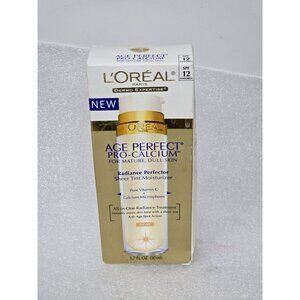 L'Oreal Age Perfect Pro-Calcium Radiance Perfector Sheer Tint Moisturizer Light